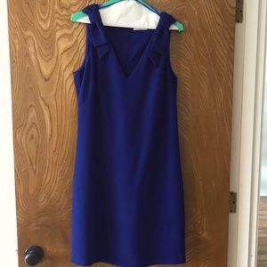 Blue cocktail dress